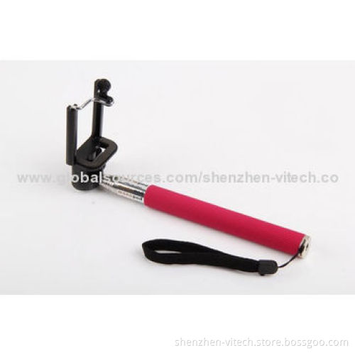 New Colorful Handheld Aluminum Alloy Monopods for Gopro, OEM, ODM Orders Welcomed